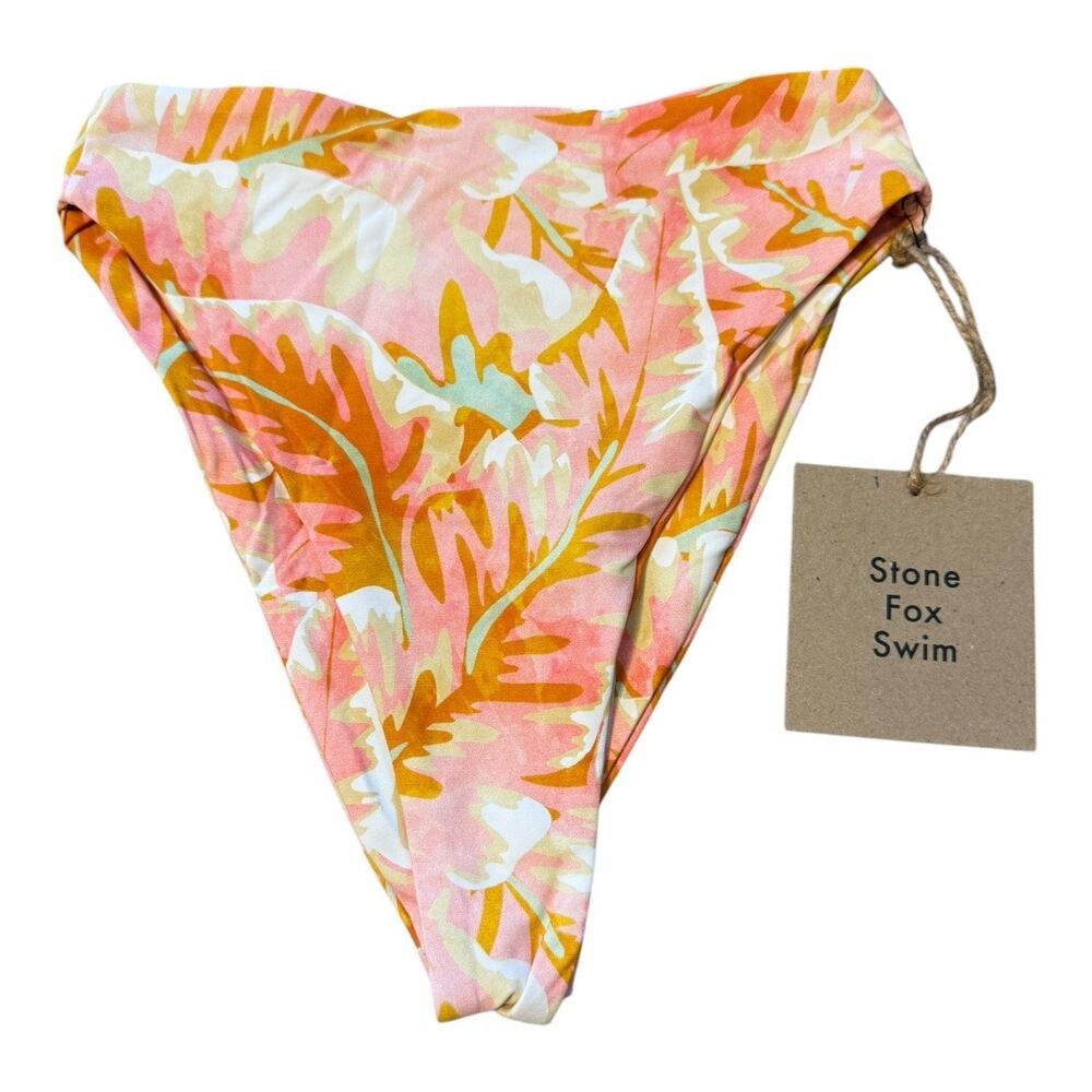 NEW Stone Fox Swim Women’s XS Sumatra Bikini Bottom Hot Tropix NWT‎